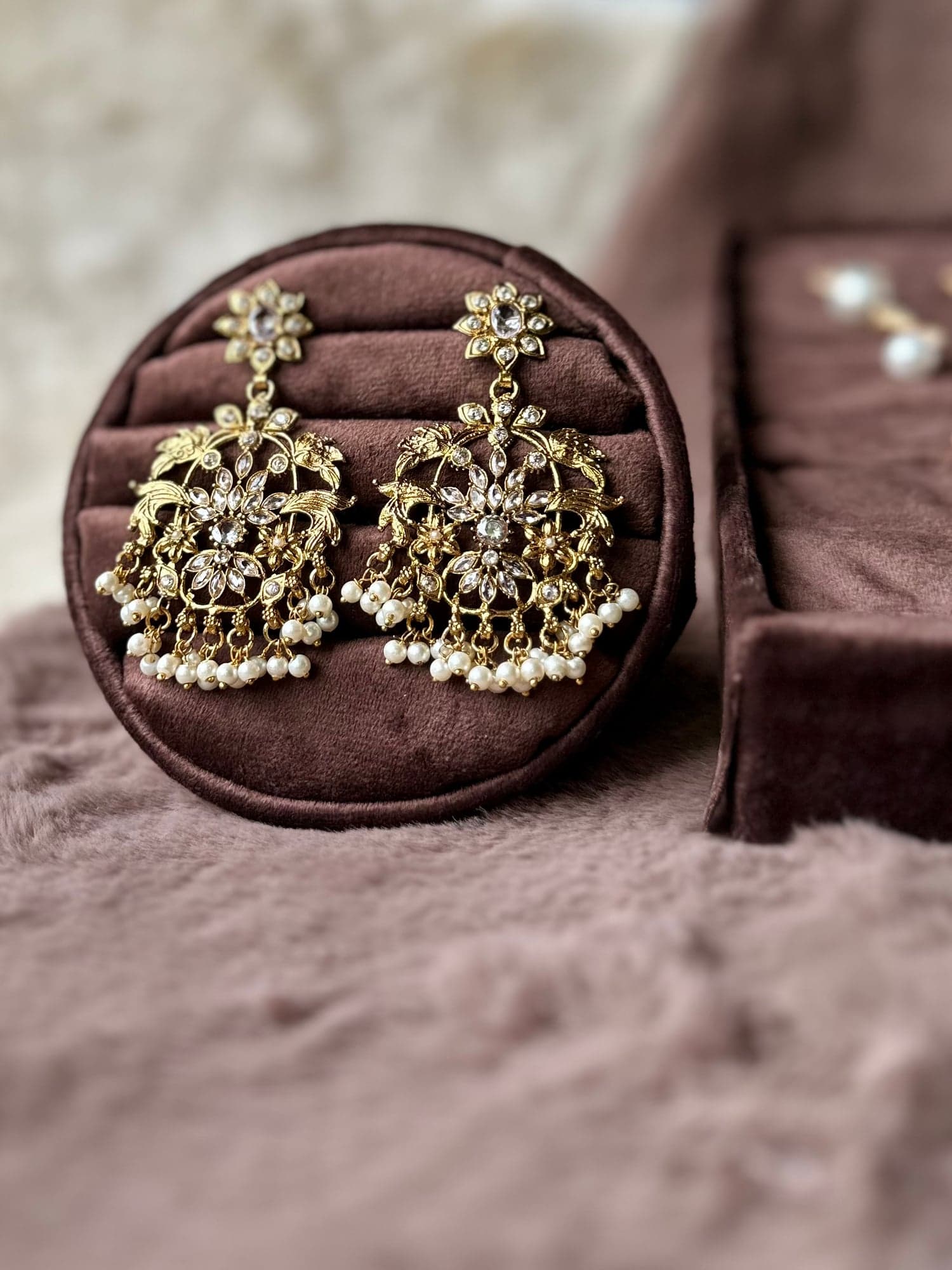 Zareen Kundan Earrings