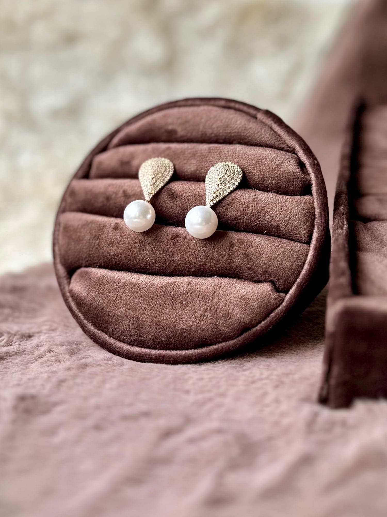 Qatra Pearl Drop Earrings