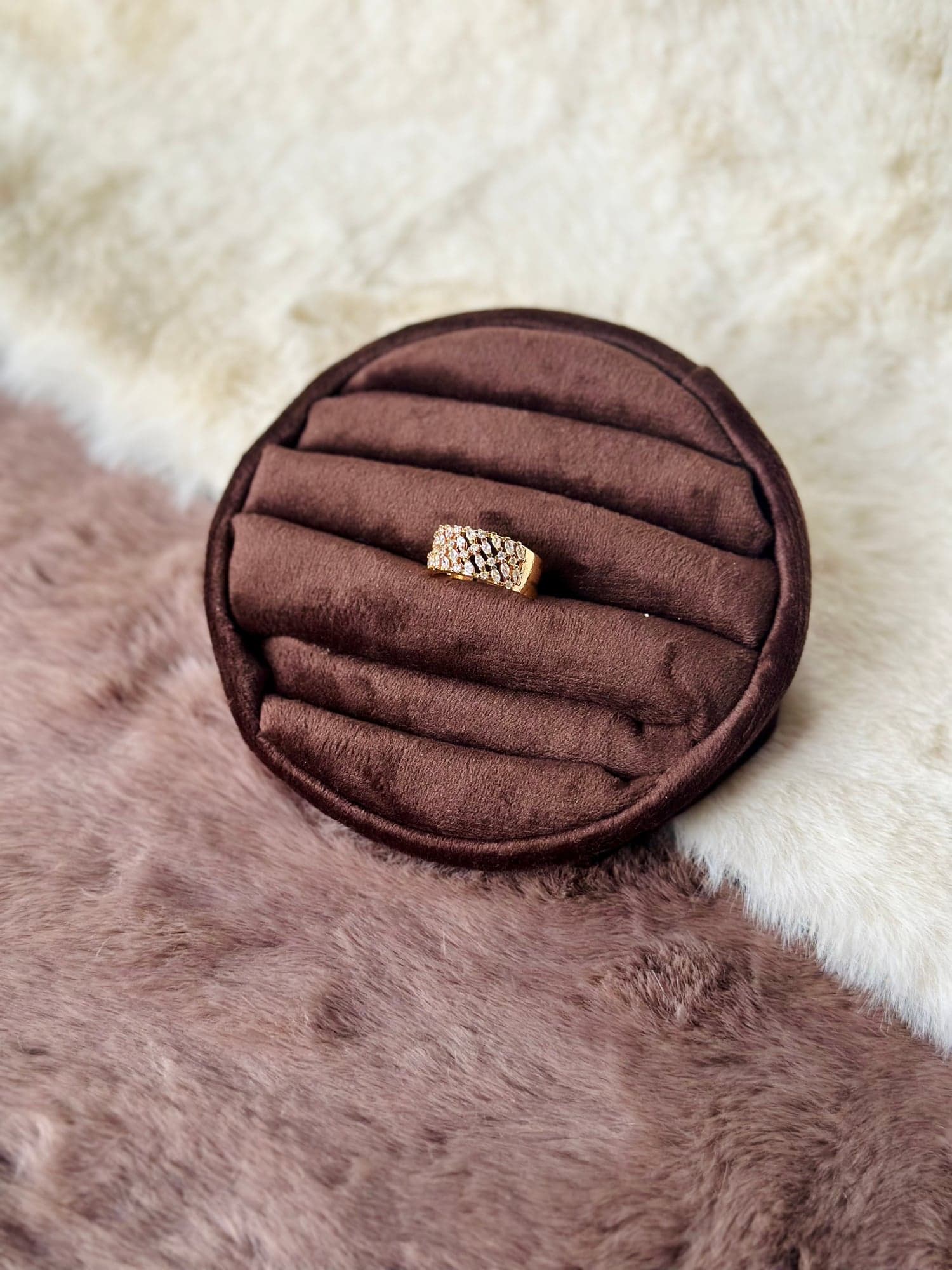 Marina Marquise Wide Band Ring